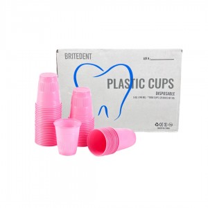 BRITEDENT Plastic Drinking Cups 5oz 1000/Bx