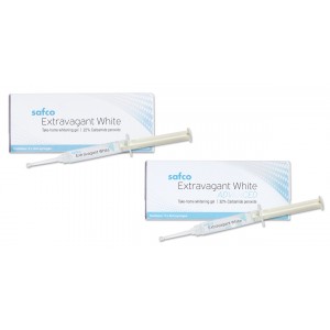 Safco extravagant white 3 x 3ml syringe