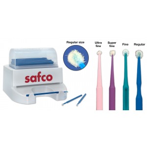 Safco micro applicator super fine assorted pack 4 tubes of 100