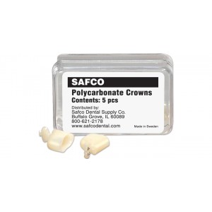 Polycarbonate crowns molar only 40 crowns