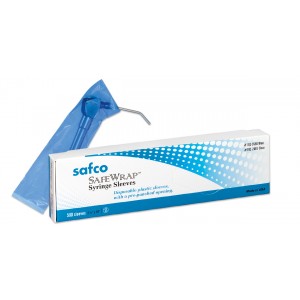 Safewrap syringe sleeves 2-1/2" x 10" 500/box