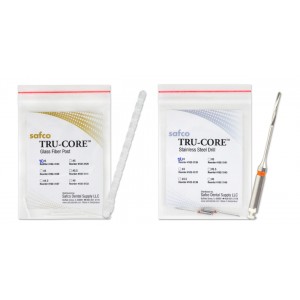 Tru-core glass fiber post 5/pk