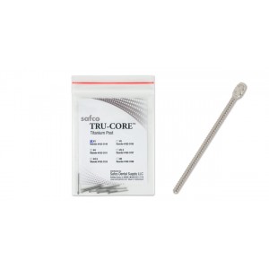 Tru-core titanium post 10/pk