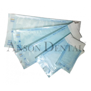 Dental High Quality Self-Sealing Sterilization Bag/Pouches 200 pcs/box 3 1/2"x10"