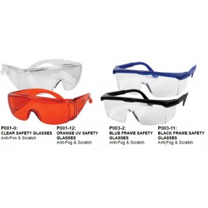 Safety Eyewear Anti-Fog & Scratch (Ea)