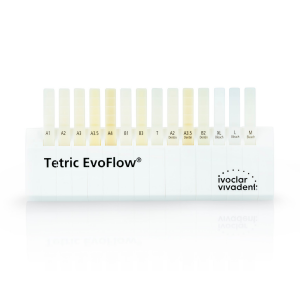 Tetric Evoflow Shade Guide