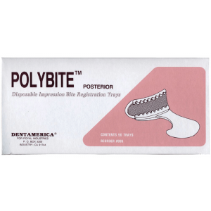 Polybite Tray Posterior 50/Bx