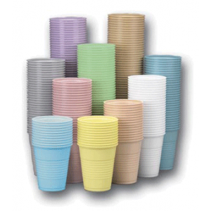 Plastic Cup 5oz Yellow 1000/Cs