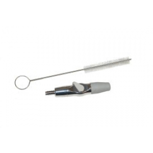 Economy Saliva Ejector w/Threaded tip Plastic Lever