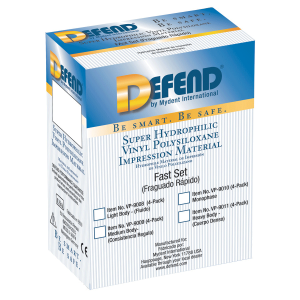 DEFEND VPS Material 4x50mL Fast-Set Mono-Body