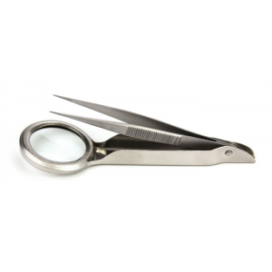 Splinter Forcep w/Magnifier