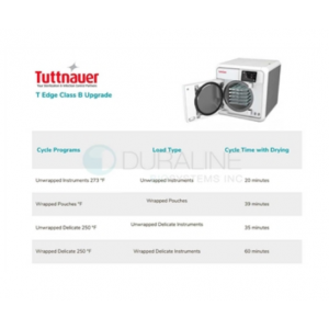 Tuttnauer T-Edge Class B Software Upgrade