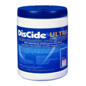 Discide Ultra 6X6 160 Wipes