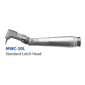 MWC-20L 1:1 Midwest-type Contra Angle with Latch Type Standard Head