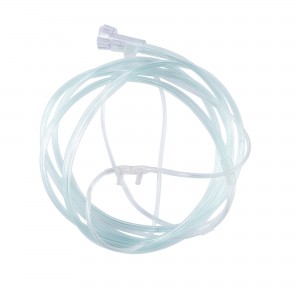 ETCO2 Nasal Sampling Cannula with O2 Delivery With Oxygen Delivery McKesson Adult Curved Prong / NonFlared Tip (25/pk, White)