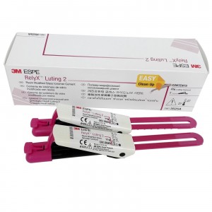 3M ESPE RelyX Luting 2 Glass Ionomer Resin Cement Clickers 2/Pk