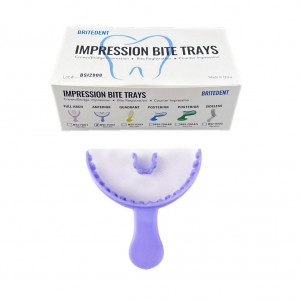 BRITEDENT Impression Bite Trays Anterior 35/Pk