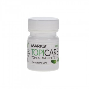 MARK3 Topicare Topical Anesthetic Gel Mint 1oz Jar 