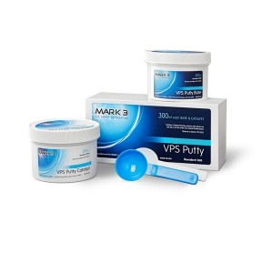 MARK3 VPS Putty Impression Material Regular/Fast Set 300mL Base & Catalyst