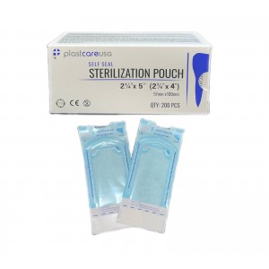 PlastCare USA Self Seal 2.25 x 5 Sterilization Pouches 200/Bx