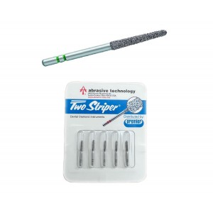 Premier Two Striper FG #250.8C Coarse Diamond Bur 5/Pk