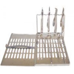 Single Hinge Stainless Steel Cassette with Plier Rack