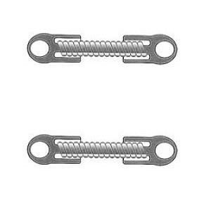 Nickel Titanium Coil Extension Springs with Eyelets