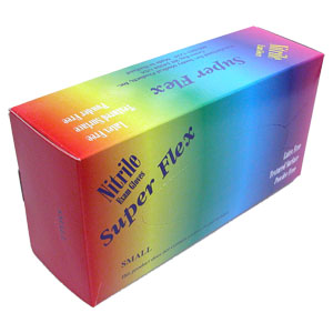 Super Flex Nitrile Exam Gloves (Case of 10 boxes)