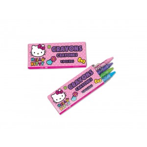 Hello Kitty 4 Pack Crayons (48 per pack)