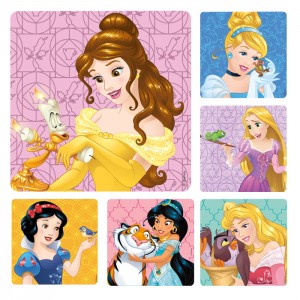 Disney Princess Classic Stickers - 100/roll