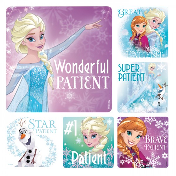 Disney Frozen Patient Stickers - 100/roll (27459)