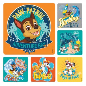 Paw Patrol Stickers - 100/roll