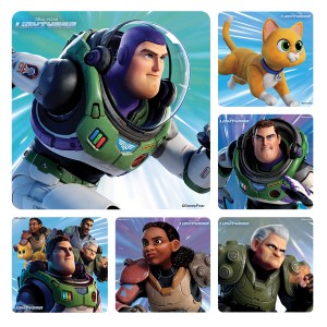 Lightyear Movie Stickers - 100/roll