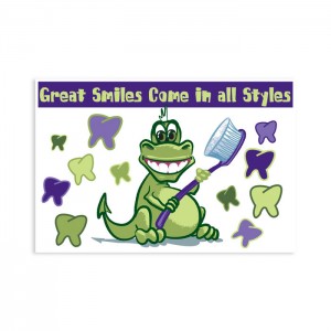 Dinosaur Smile Postcard - 250/pk