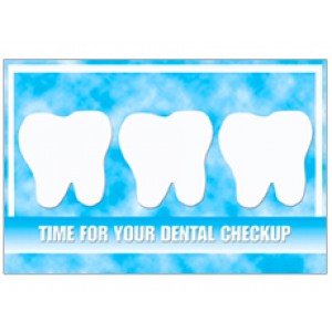 Dental Checkup Postcard 4UP (200 per pack)