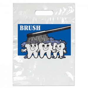 Small Brush 3 Teeth Bags - 100/pk