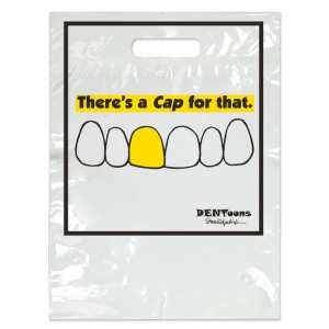 Dentoons Cap for That Two Color Bag - Small - 100/pk