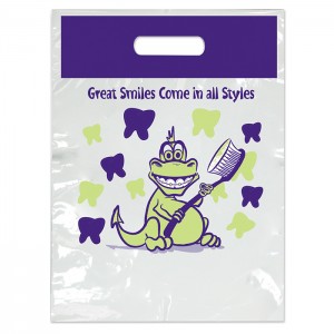 Orthodontic Smile Style Small 2-Color Bag - 100/pk