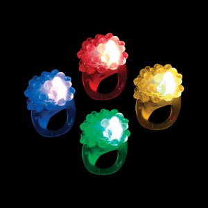 WP390 - Flashing Dome Ring - 12/pk