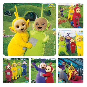 Teletubbies Stickers (100 per roll)