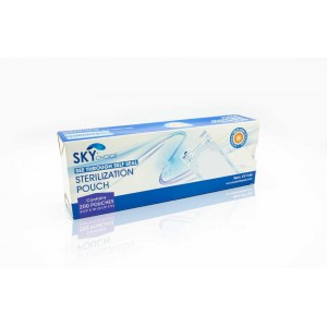 Sterilization Pouches Self Seal Dual Iindicators - 3.5" x 10" (200)