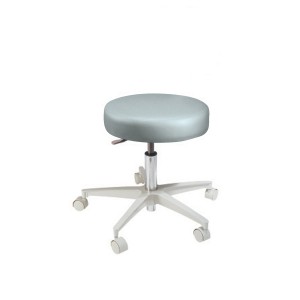 2000 Series Dental Stool - Operator, Height Range 18"-24" With Glides