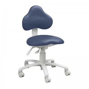 9100 Series Dental Stool - Operator, Increased Height (22"-31") With Adjustable Foot Ring