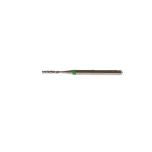 NTI Diamond Burs, FG, Flat End Cylinder, # 835, 1.0 mm, Coarse, Green, 5/Pk, C835-010