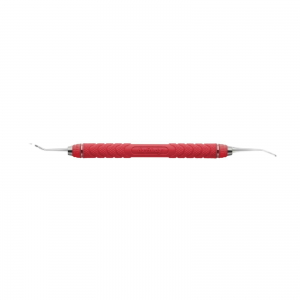 Sickle Scaler, Double-Ended, # 3 Nevi, Posterior, # C8 Resin8 Colors EverEdge 2.0, Red, 1/Pk, SCNEVI3C8E2