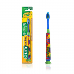 GUM Crayola Deep Clean Toothbrush, 12/Box, 234P