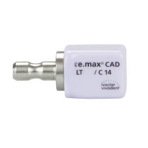 IPS e.max CAD, for CEREC and inLab LT, C14, C4, 5/Pk, 626388