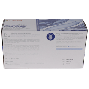 Evolve 300 Nitrile Exam Gloves, Powder-Free, 300/Box