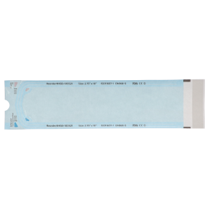 Sterilization Pouch, Class 4, Self-Sealing, Blue Film, 2.75" x 10", 200/Pk, 100521