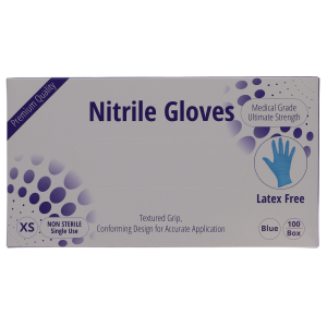 Nitrile Gloves 100/Bx, 119130